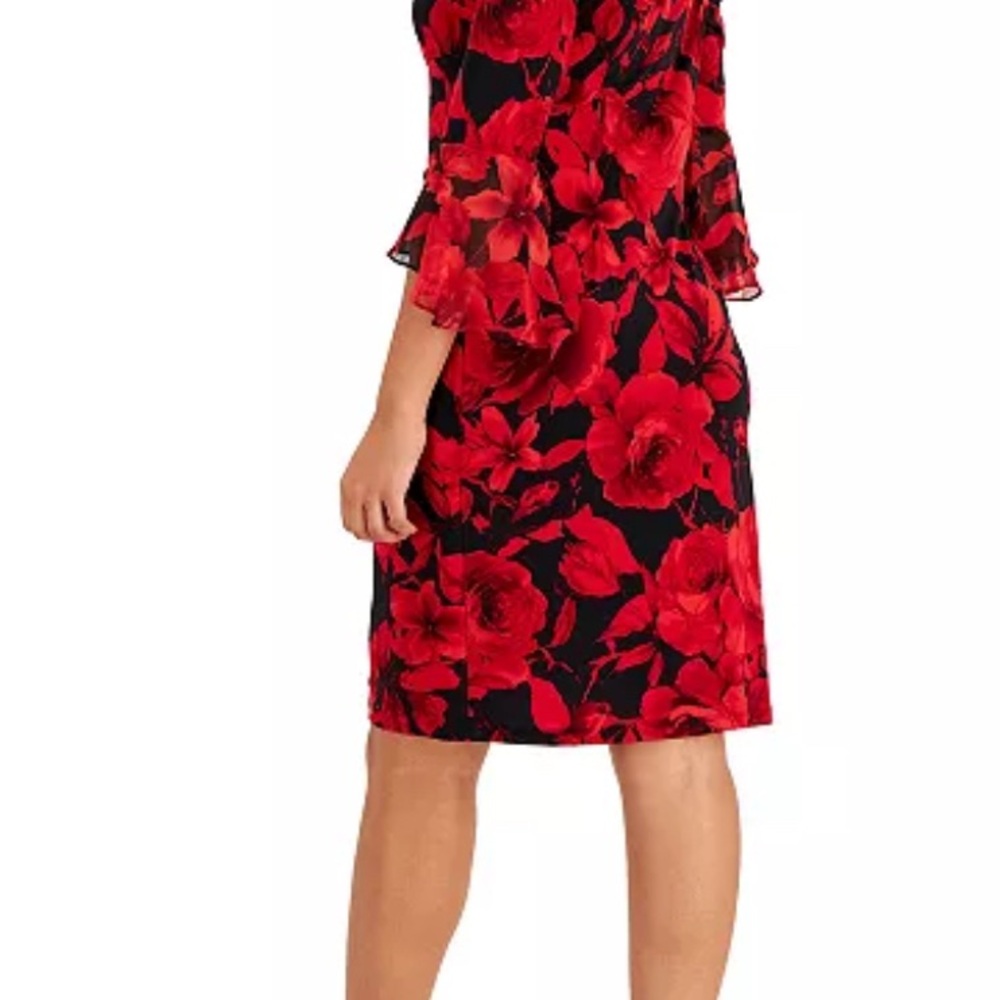 Connected Floral Dress NWT Size 6 - Picture 6 of 8